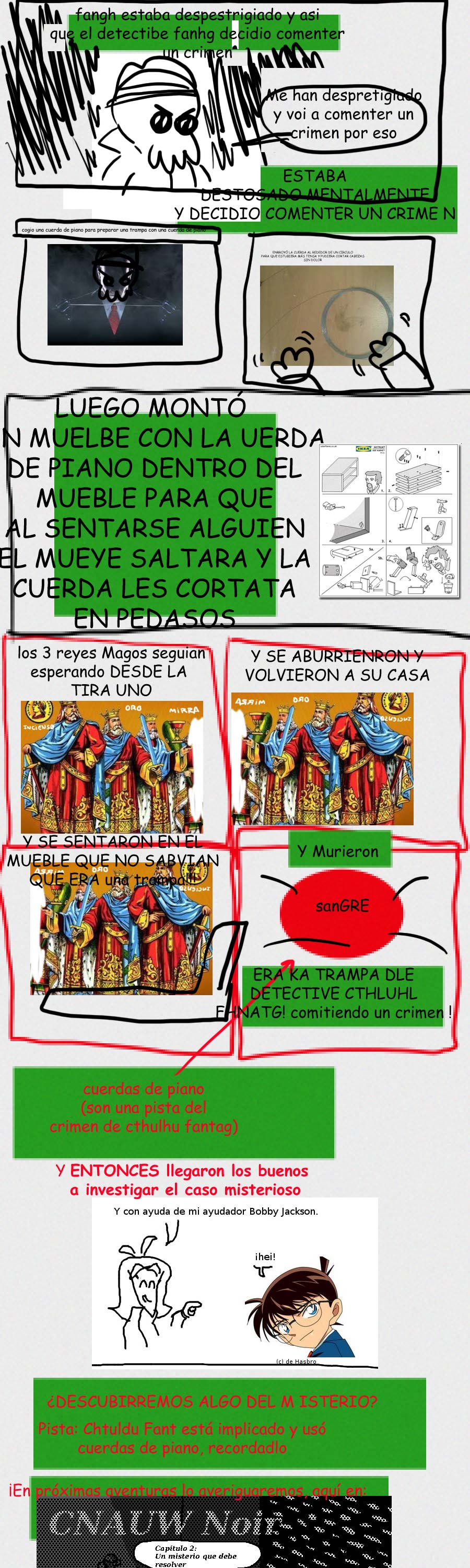 El asesino es Dan Coloreado